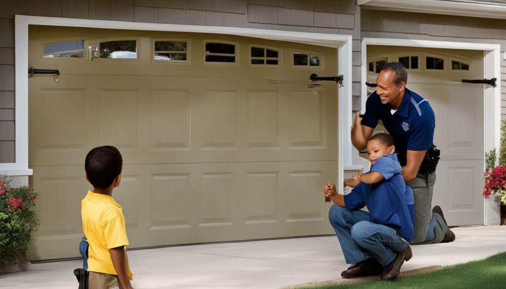 garage door safety inspection