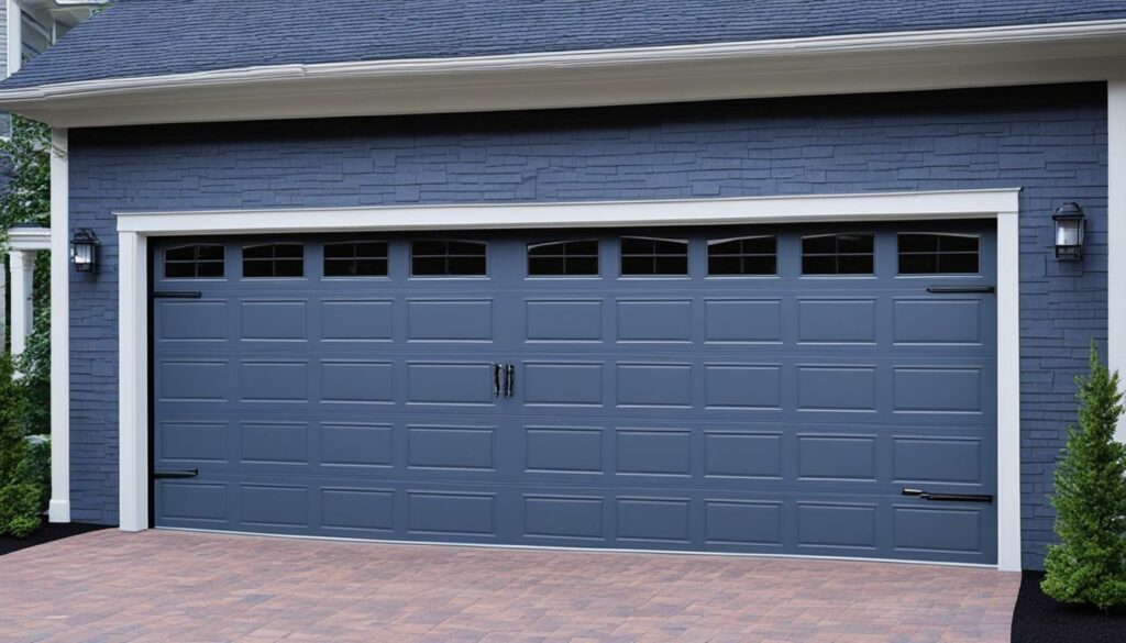 Insulated garage doors enhancing energy efficiency