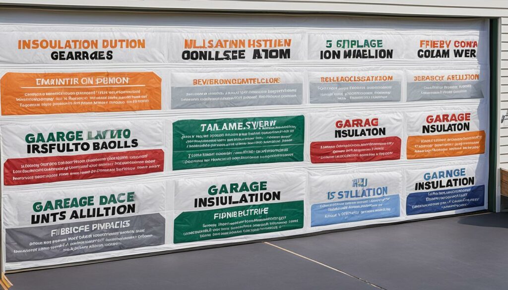 Insulation Types for Garage Doors