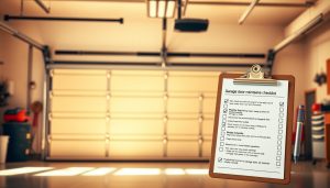 Garage Door Seasonal Maintenance