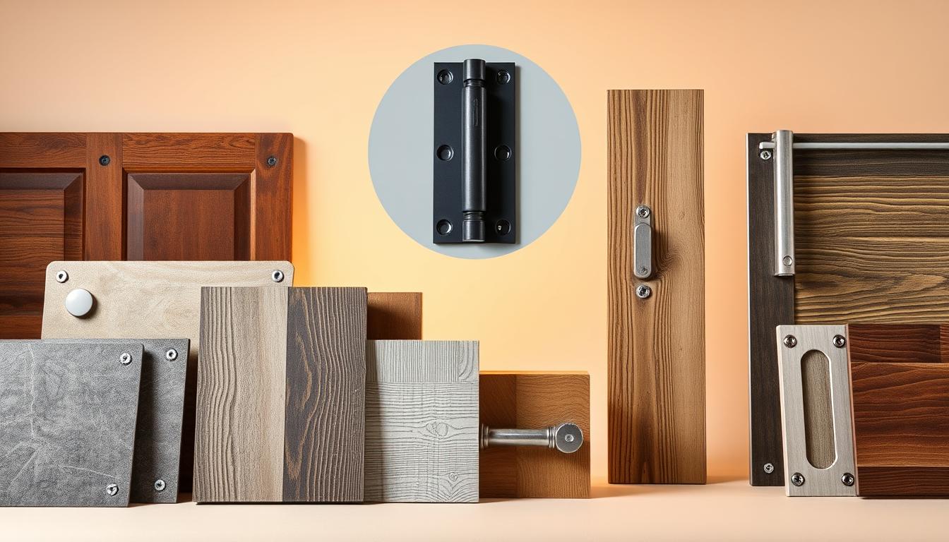 garage door materials and finishes
