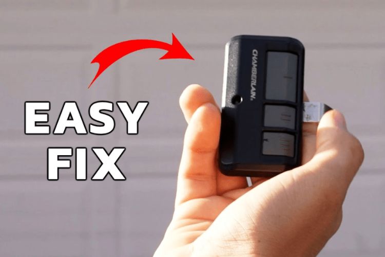 How to Fix Garage Door Opener Remote