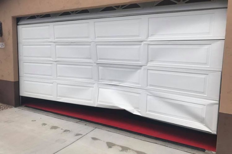 How to Patch a Garage Door
