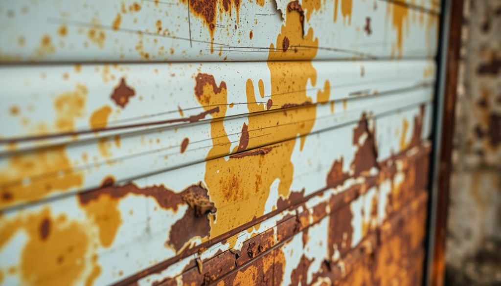 Garage Door Rust Repair