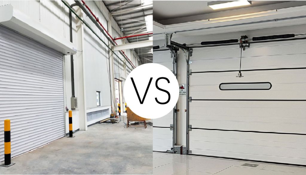 Sectional Door vs Roller Door
