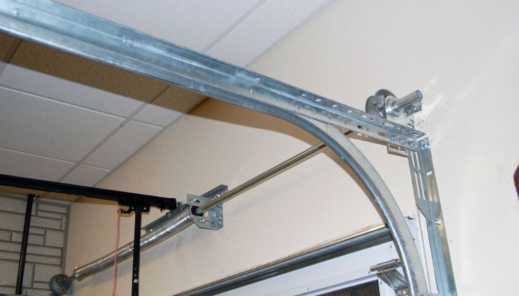 Upper Door Track Without Releasing Spring