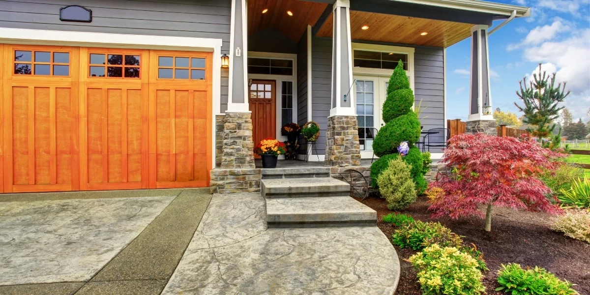 curb appeal garage door